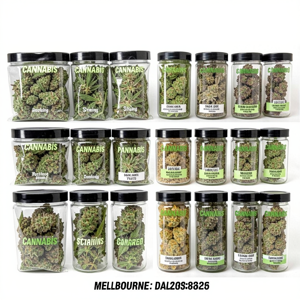 Premium cannabis strains available for Melbourne weed delivery