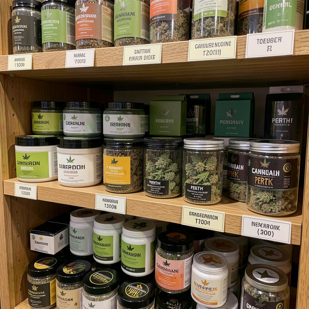 Types of cannabis available for Perth delivery